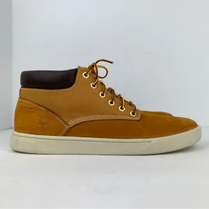 Timberland Sz 9 Men’s Groveton Tan Leather Lace Up Chukka Sneakers Ankle Boots