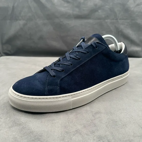 To Boot New York Mens Pacer Blue Suede Sneakers Size 8‎