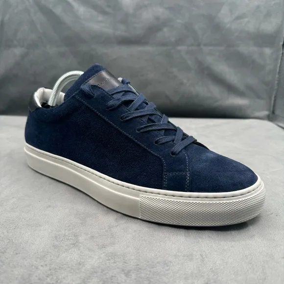 To Boot New York Mens Pacer Blue Suede Sneakers Size 8‎