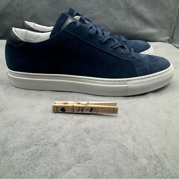 To Boot New York Mens Pacer Blue Suede Sneakers Size 8‎