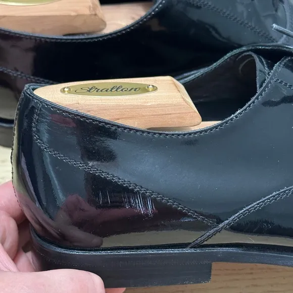 Tod's patent-leather Lace up Oxford shoes 8