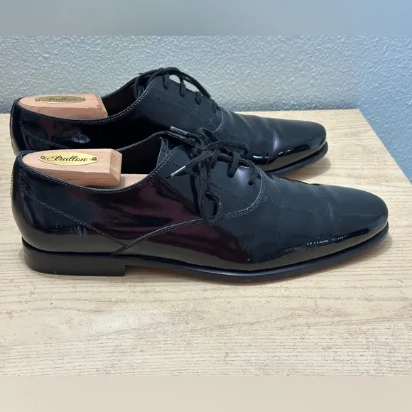 Tod's patent-leather Lace up Oxford shoes 8
