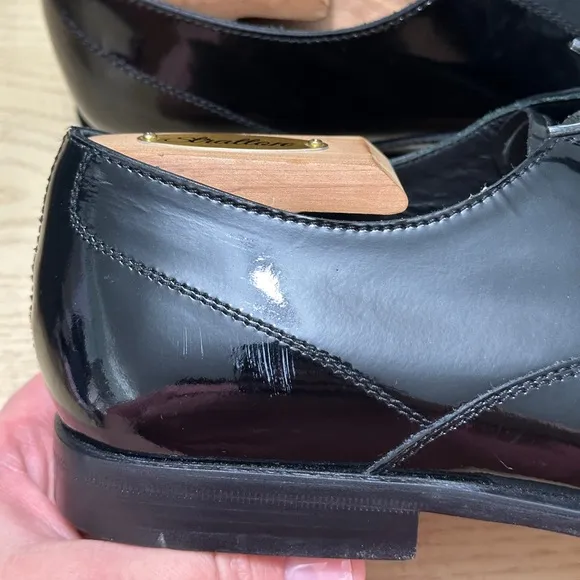 Tod's patent-leather Lace up Oxford shoes 8