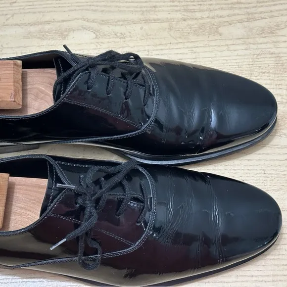 Tod's patent-leather Lace up Oxford shoes 8