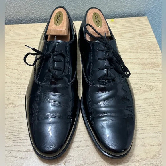 Tod's patent-leather Lace up Oxford shoes 8
