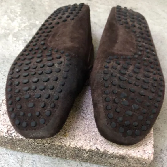 Tod’s Suede driving shoes