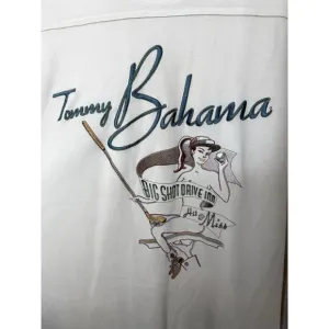 Tommy Bahama Polo Shirt Mens XXL Embroidered Big Shot Drive Inn Golf Naked Lady
