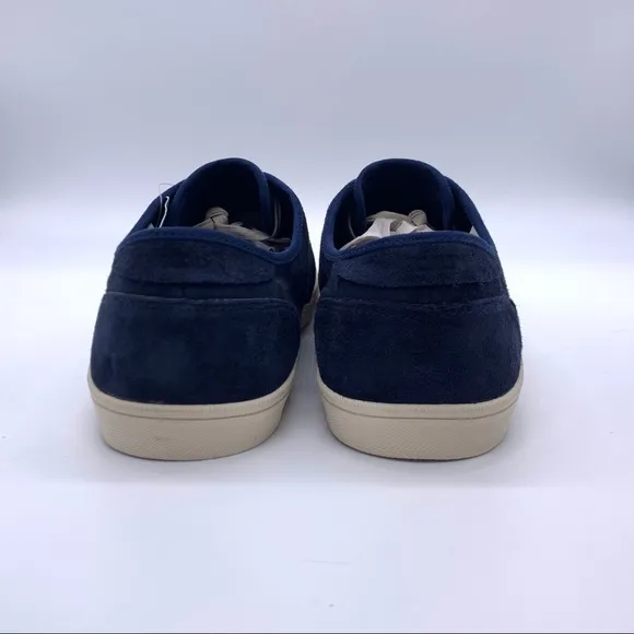 Tom’s Men Carlo Navy Pig Suede Shoes