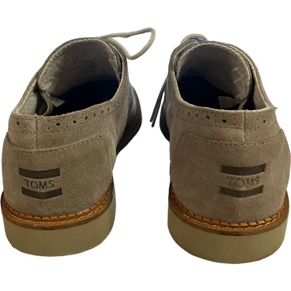 TOMS Suede Brogue Shoes 11.5 M