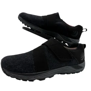 Topo Athletic Rekovr Mens 10 Recovery Shoes Charcoal Black Slip On Hiking Trail