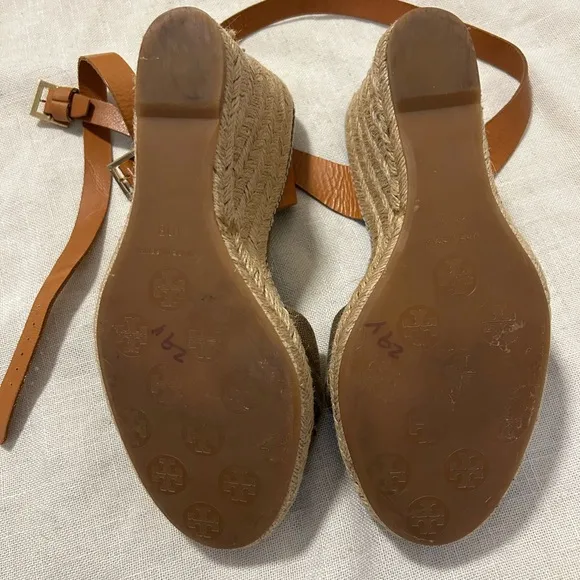 Tory Burch Brown Strappy Sandals