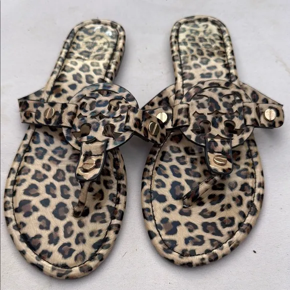 Tory Burch Miller Leopard Print Women's Sandals
