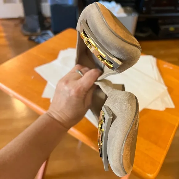 Tory Burch suede shoes