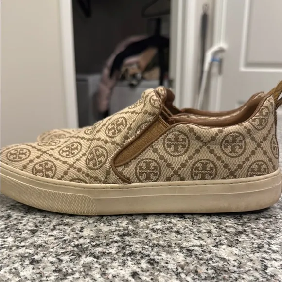Tory Burch Tan Slip-On shoes