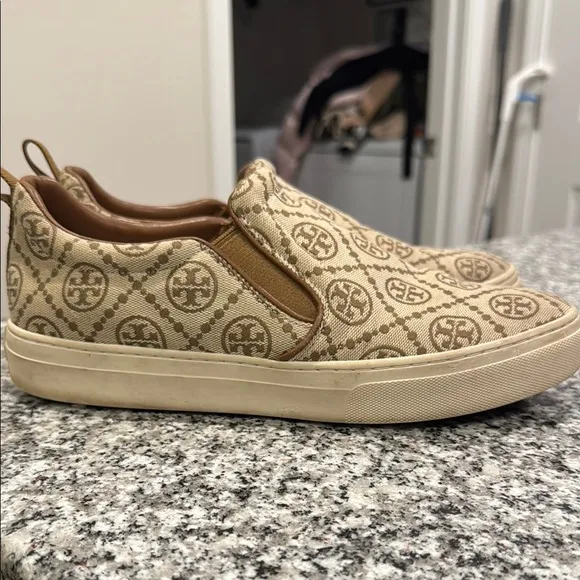 Tory Burch Tan Slip-On shoes