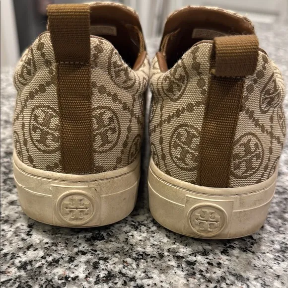 Tory Burch Tan Slip-On shoes