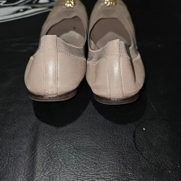 Tory‎ Burch Womens Tan Taupe Jolie Ballet Flats Shoes 8M 8