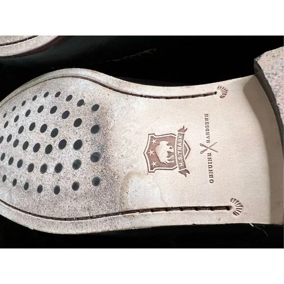 Trask Shoes Mens 12 M Moccasin Dean Leather shoes  Slip On