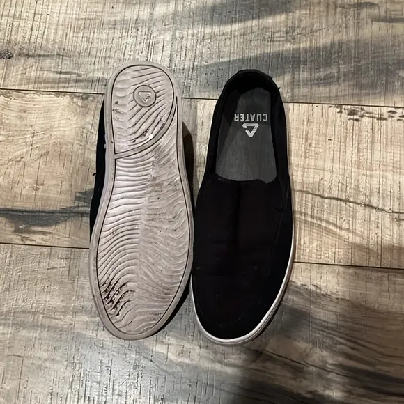 Travis Mathew Black Boat Shoes
