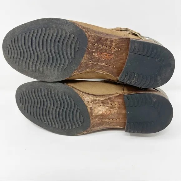 UGG Austin Leather Ankle Western Boots