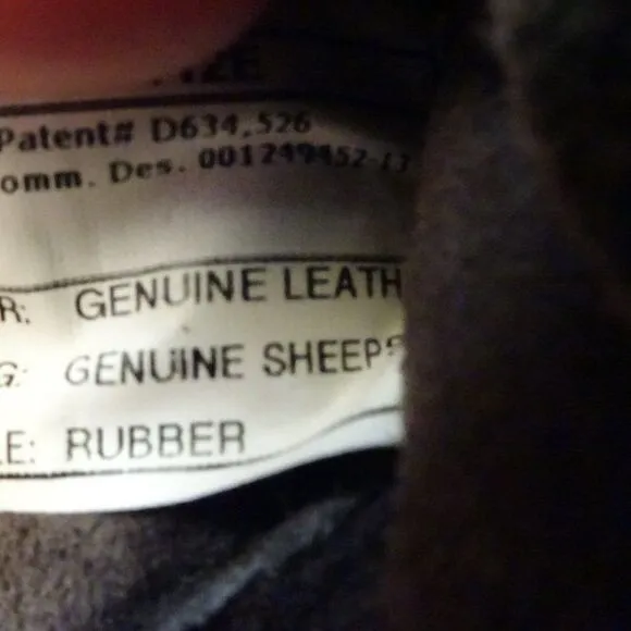UGG Australia Genuine Leather Men Shoes Size 13