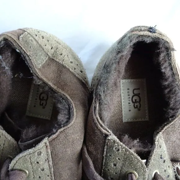 UGG Australia Genuine Leather Men Shoes Size 13