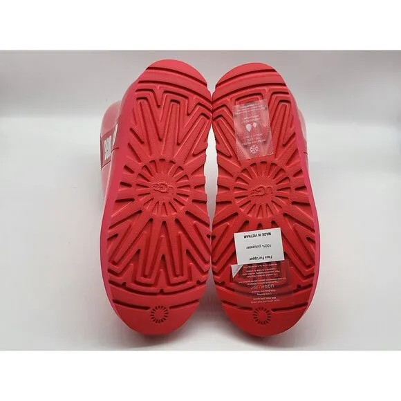 UGG Classic Clear Mini Rain Snow Boots Womens Shoe Size 6 1113190