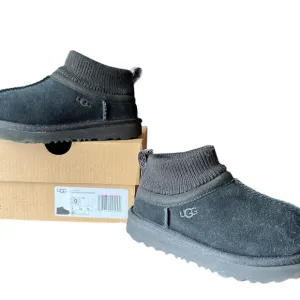 UGG Kids Black Ankle Boots