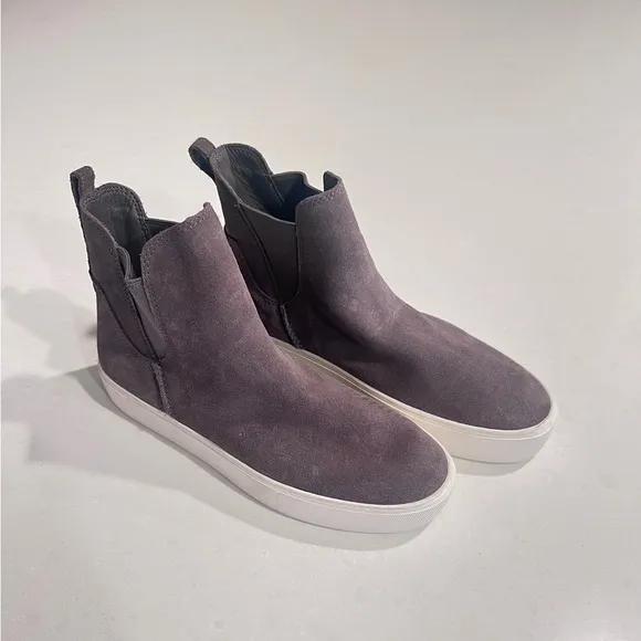 Ugg Mauna Chelsea Sneakers - Thunder Cloud Suede 7