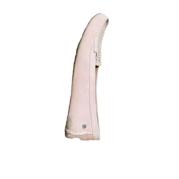 UGG Women's Pink Suede Loafers With Cutouts Size 9