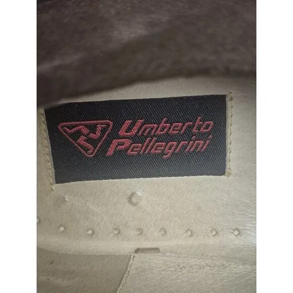 Umberto Pellegrini Designer Suede Slip On Loafers Leather Shoes Mens Size 12