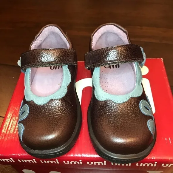 UMI leather Mary Jane sz EU 21 US 5.5 New in Box