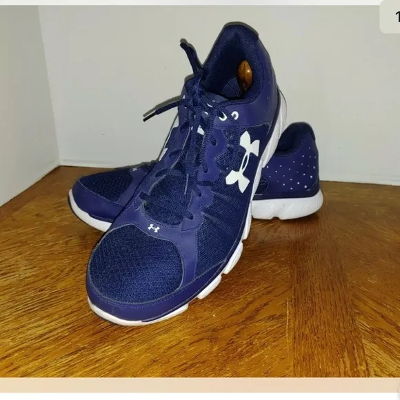 UNDER ARMOUR BLUE ASSERT 6 MICRO G RUNNING SHOES