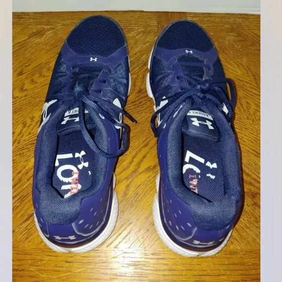 UNDER ARMOUR BLUE ASSERT 6 MICRO G RUNNING SHOES