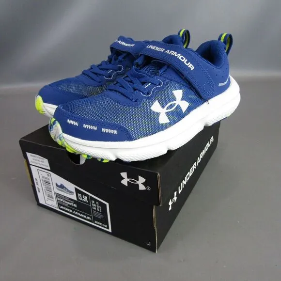Under Armour Boys Pre-School UA Assert 10‎ AC Running Shoes 13.5K NEW Sneakers