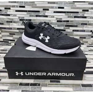 Under Armour Charged Assert 10 Black Men's Running Shoes Size 12