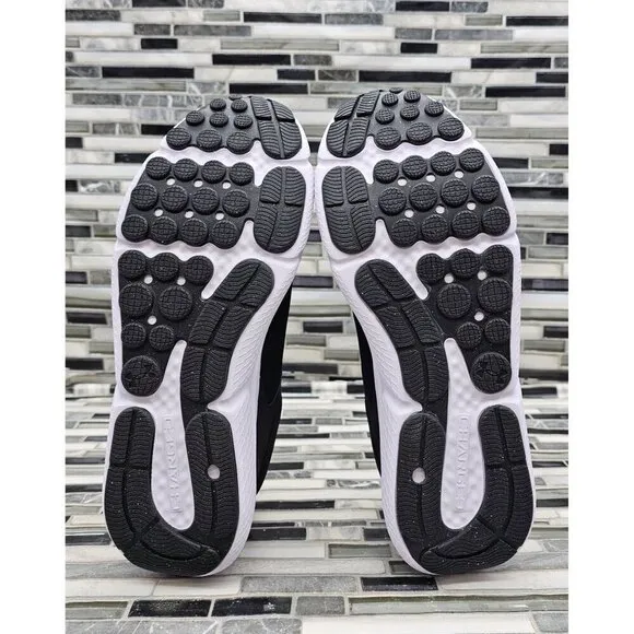 Under Armour Charged Assert 10 Black Men's Running Shoes Size 12