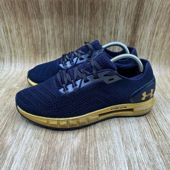 Under Armour HOVR Sonic 2 x Notre Dame Women's Size 7 Blue Shoes 3022648-402