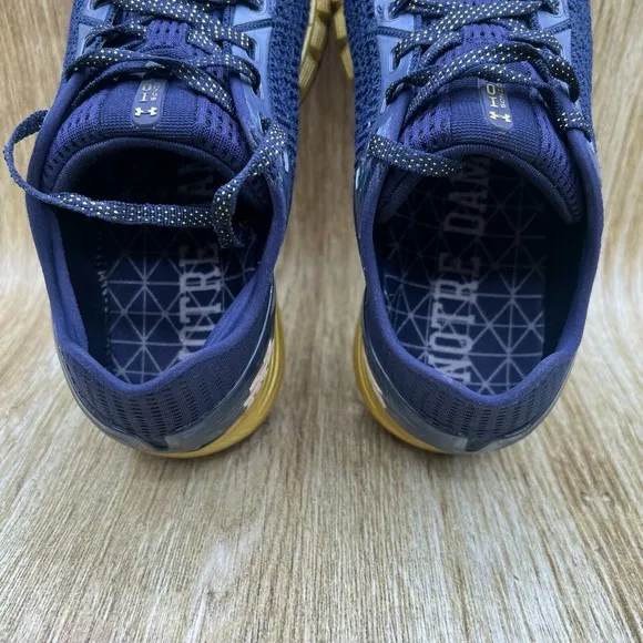 Under Armour HOVR Sonic 2 x Notre Dame Women's Size 7 Blue Shoes 3022648-402