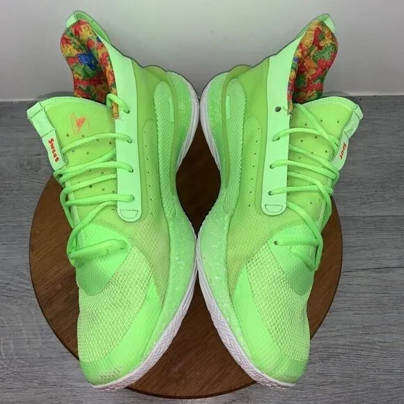 Under Armour Men's 14 Stephen Curry 7 X Sour Patch Kids Lime Shoes 3021258-302