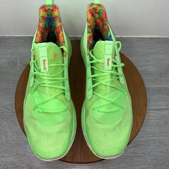 Under Armour Men's 14 Stephen Curry 7 X Sour Patch Kids Lime Shoes 3021258-302