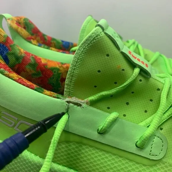 Under Armour Men's 14 Stephen Curry 7 X Sour Patch Kids Lime Shoes 3021258-302
