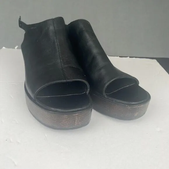 Vagabond Shoemakers Leather Slingback Sandals - Black,Size 41,Womens,Casual
