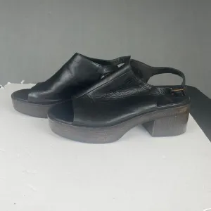 Vagabond Shoemakers Leather Slingback Sandals - Black,Size 41,Womens,Casual