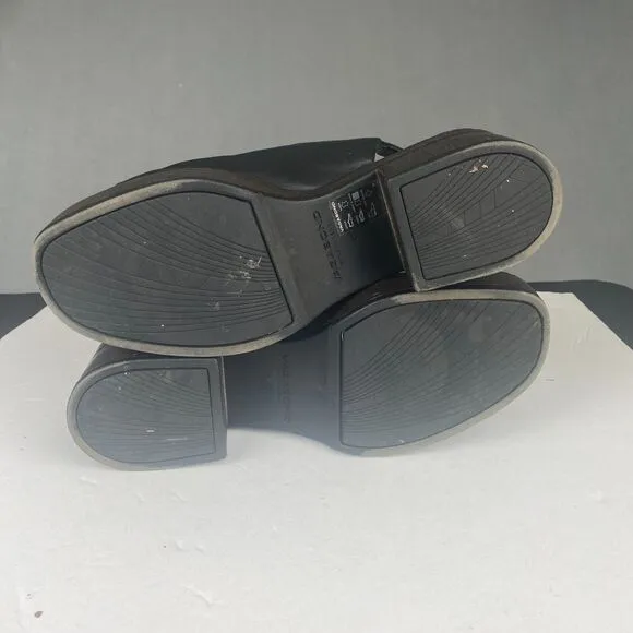 Vagabond Shoemakers Leather Slingback Sandals - Black,Size 41,Womens,Casual