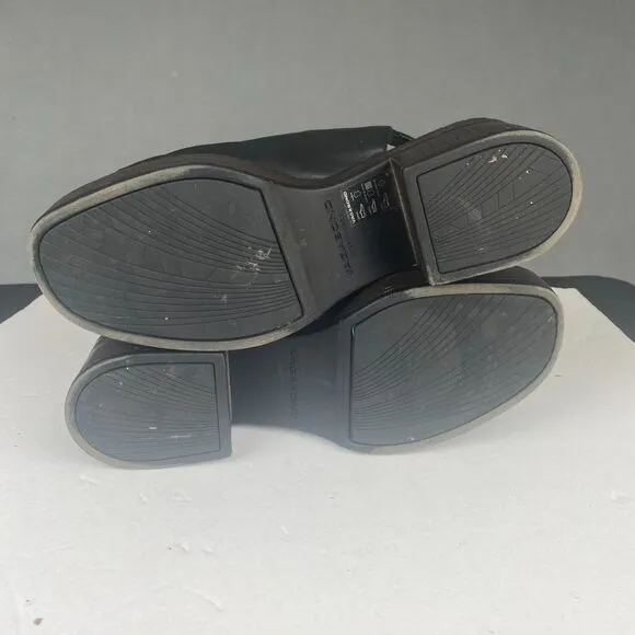 Vagabond Shoemakers Leather Slingback Sandals - Black,Size 41,Womens,Casual