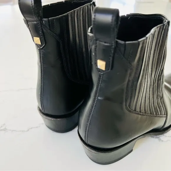 Valentino Calfskin Ranch 40mm Ankle Boots