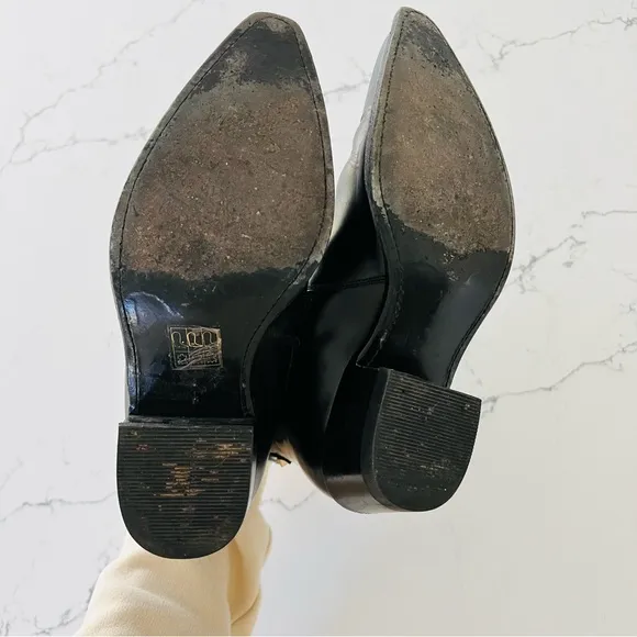Valentino Calfskin Ranch 40mm Ankle Boots