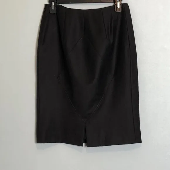 Valentino Cashmere Brown Pencil  Skirt  Size 6