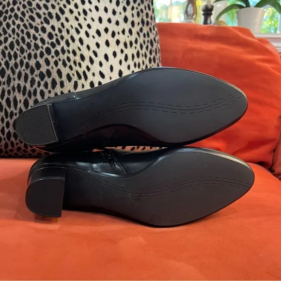 VANELi Dorle Black Ankle Boots women's sz 9.5W